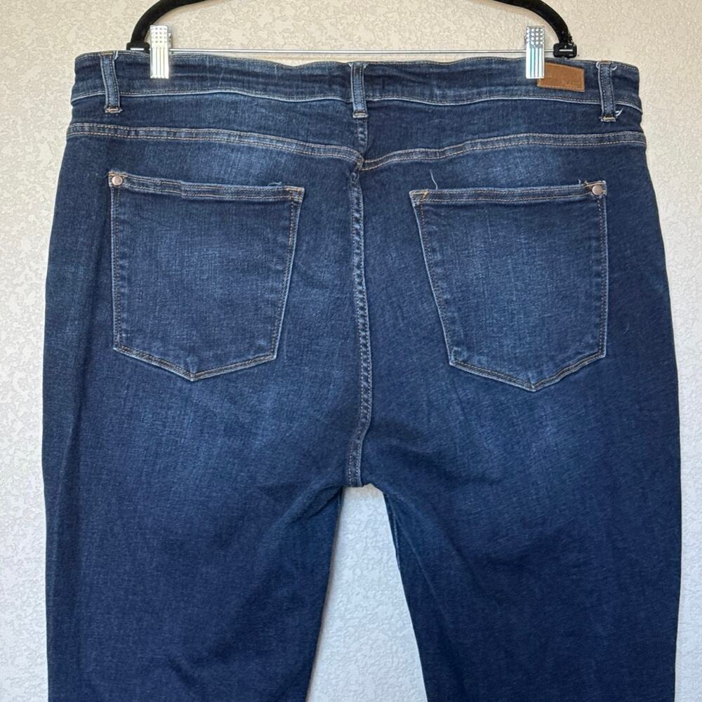 Judy Blue High Rise Skinny Fit Jeans Womens Size 22W #JB82110DK - Picture 4 of 10
